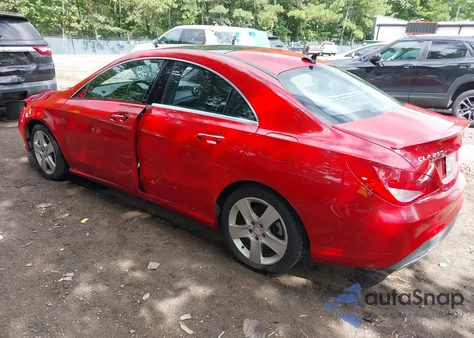 2017 Mercedes-Benz Cla 250 z USA, uszkodzony, nr VIN WDDSJ4EB7HN499214